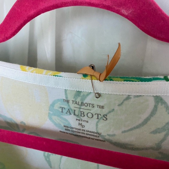 Talbots Lemon Print Women's Top - Picture 4 of 5